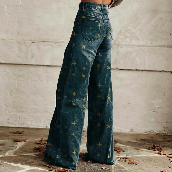 Celeste™ - Pantalon Vintage Boho Léger