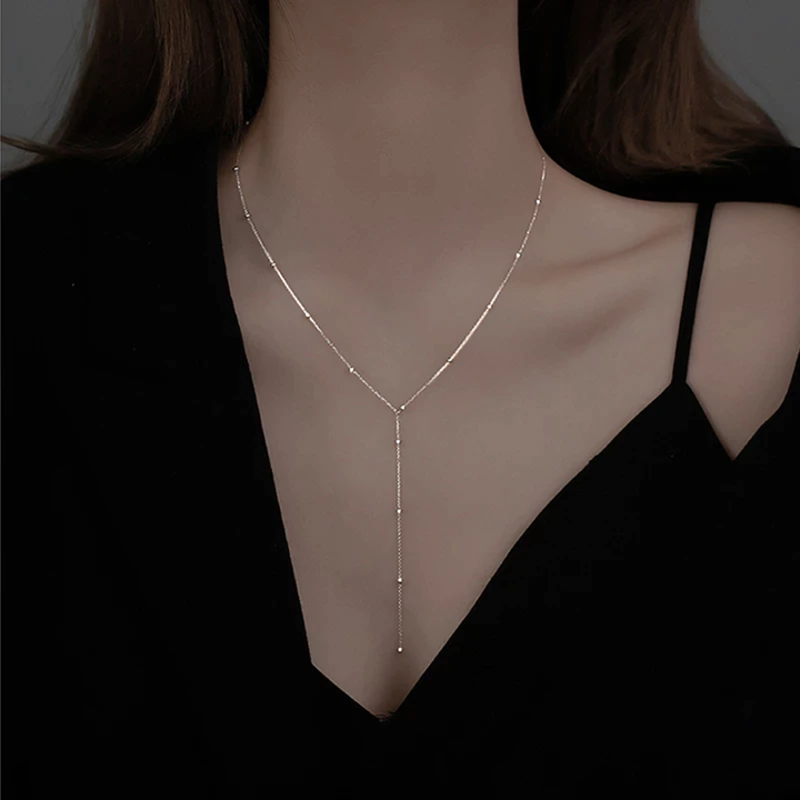 Collier en clé avec pampilles