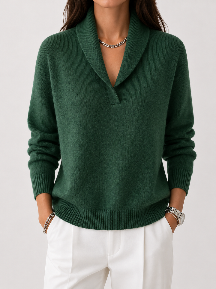 Léa | Pull en V