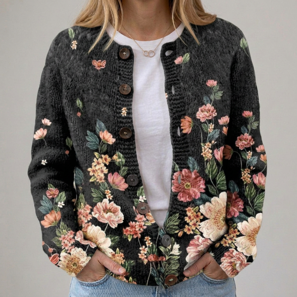 Kivara | Cardigan Vintage Fleurs