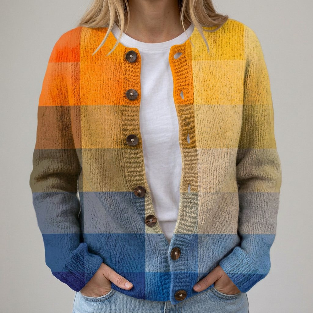 Emma | Cardigan Floral d'Automne