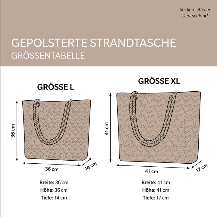 Sac de plage fait main | Créatures marines