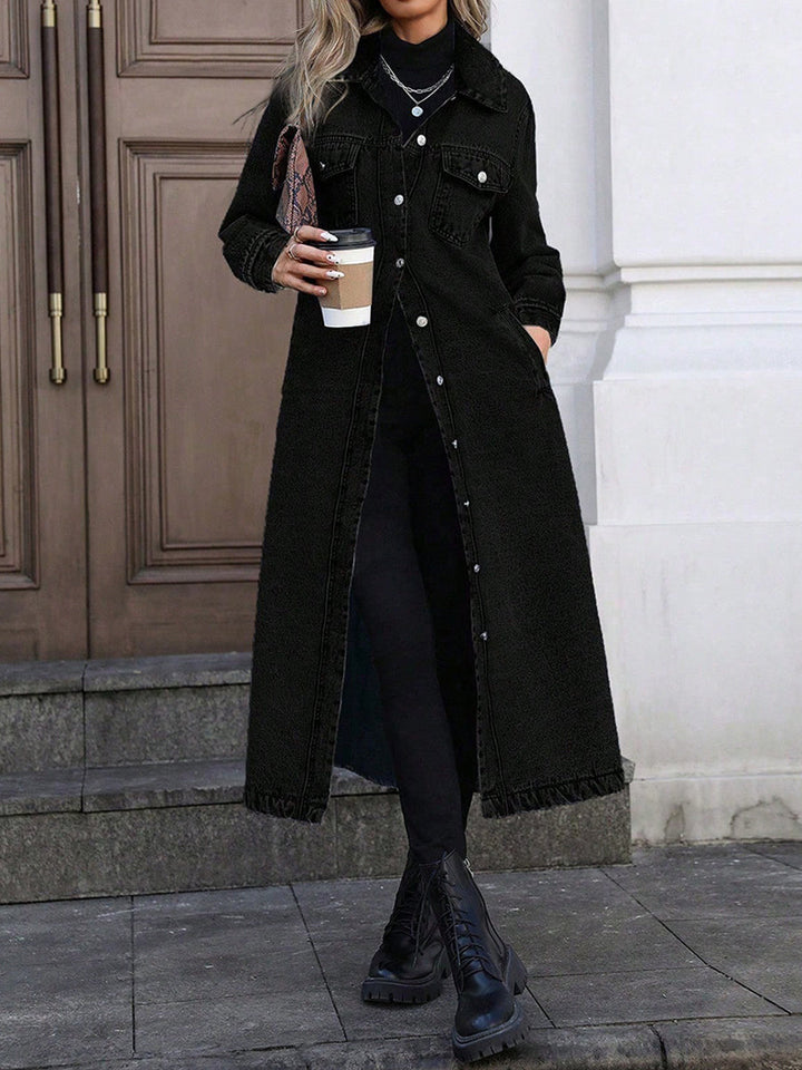 Maya | Veste en Jean Longue Stylée